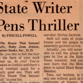 State Writer Pens Thriller